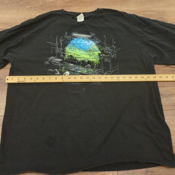 Bunny Sci Fi Space XXL Long Sleeve Shirt Fallout Tech Nature Skate Surf Ski - Picture 5 of 8